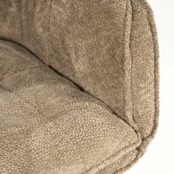 Draaibare Eetkamerstoel Hugo - Taupe - Loft24.nl