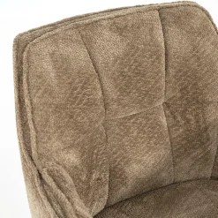 Draaibare Eetkamerstoel Hugo - Taupe - Loft24.nl