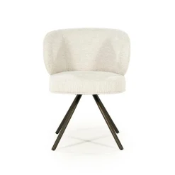Draaibare Eetkamerstoel Jayson - Beige - Loft24.nl