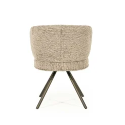 Draaibare Eetkamerstoel Jayson - Taupe - Loft24.nl