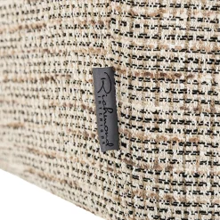 Draaibare Eetkamerstoel Lisonne Velvet en stof kleur Khaki/Naturel - Loft24.nl