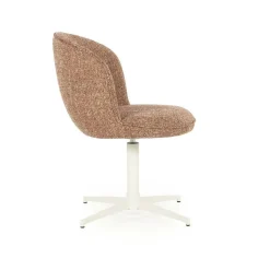 Draaibare Eetkamerstoel Molly Rood - Loft24.nl