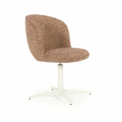 Draaibare Eetkamerstoel Molly Rood - Loft24.nl