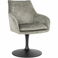 Draaibare Eetkamerstoel Marlon Chenille - Loft24.nl