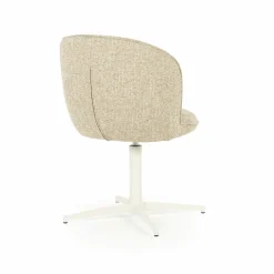Draaibare Eetkamerstoel Molly Taupe - Loft24.nl