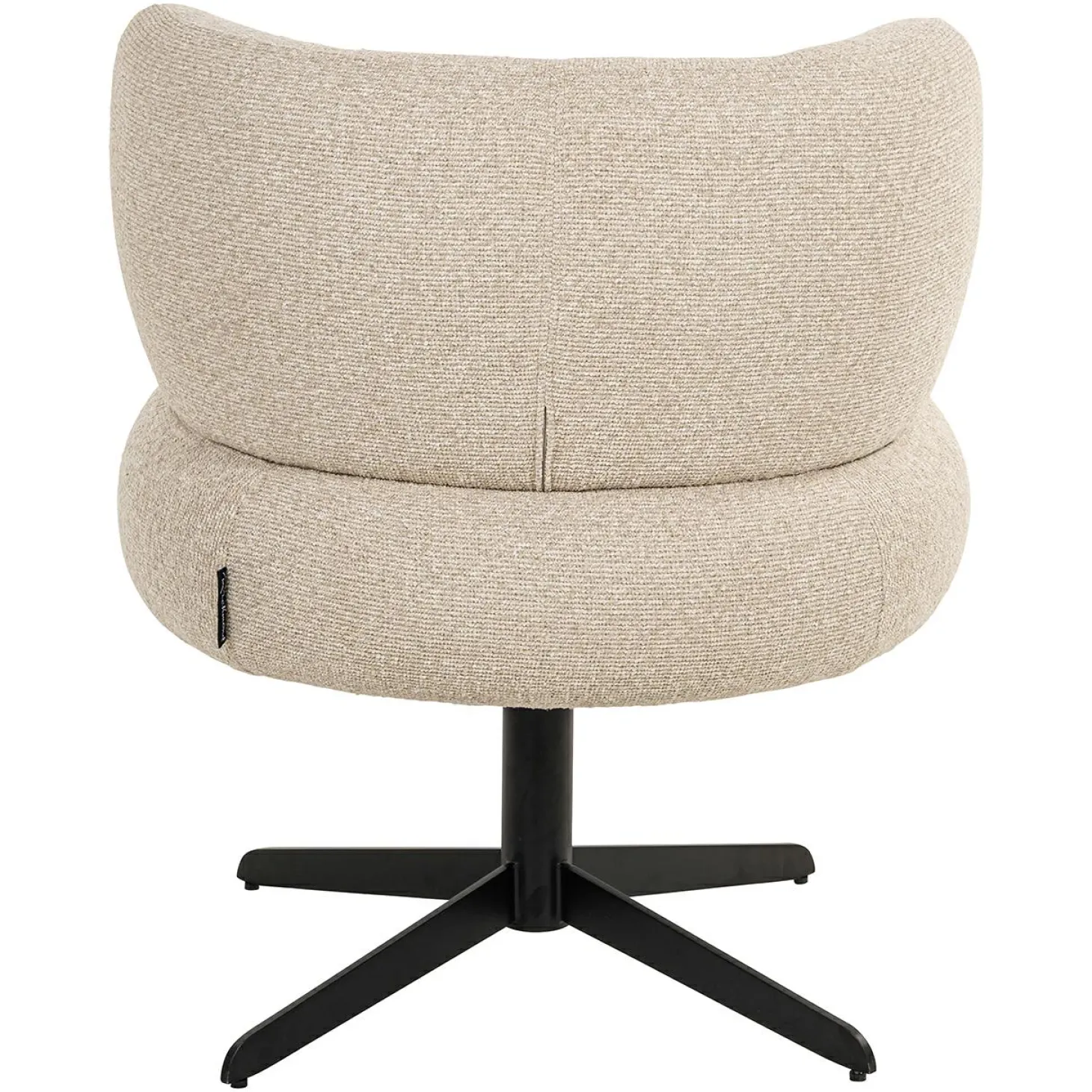 Draaibare Eetkamerstoel Olivia kleur Biscotti - Loft24.nl