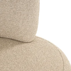 Draaibare Eetkamerstoel Olivia kleur Biscotti - Loft24.nl