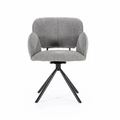 Draaibare Eetkamerstoel Rosalin - Bruin - Loft24.nl