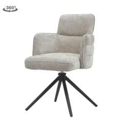 Draaibare Eetkamerstoel Rumo - Beige - Loft24.nl