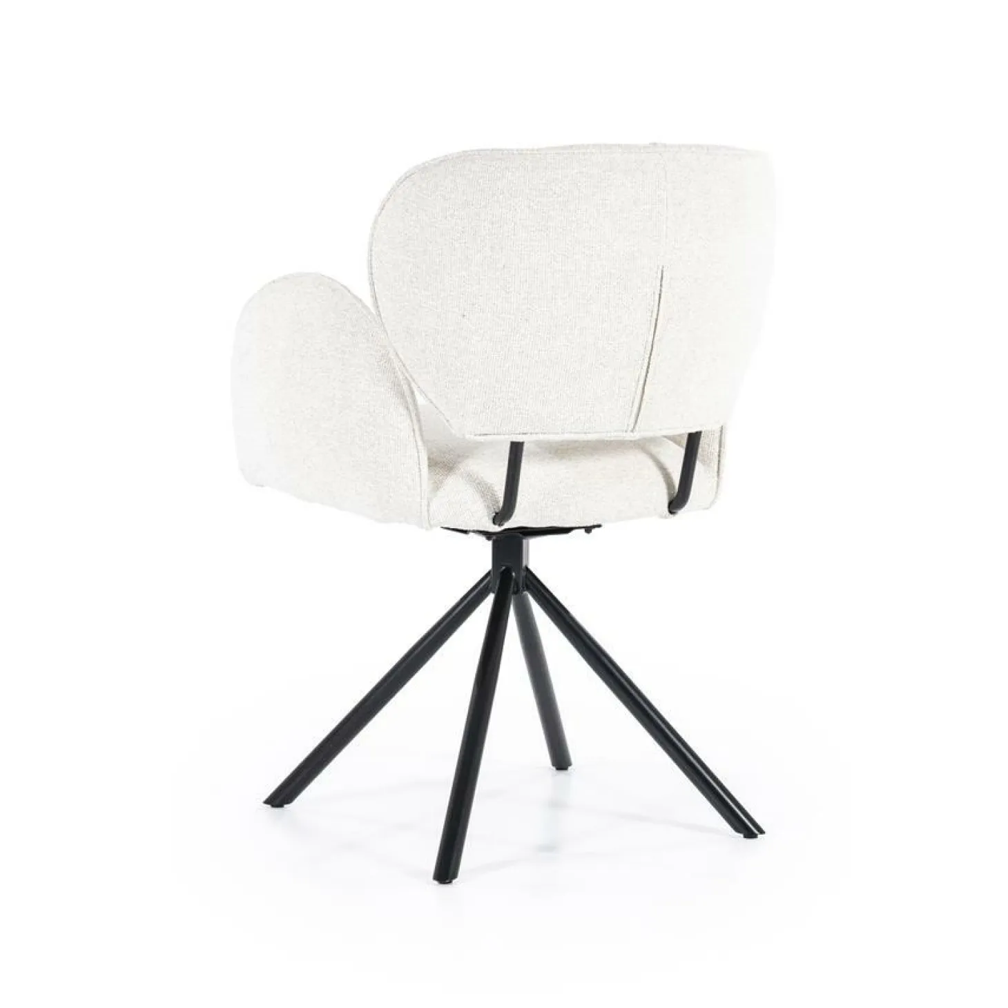 Draaibare Eetkamerstoel Rosalin - Beige - Loft24.nl