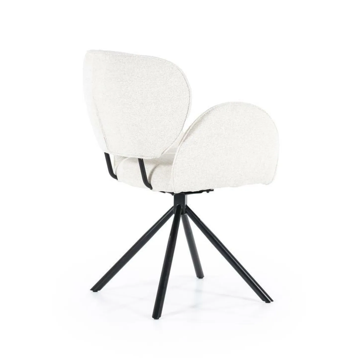 Draaibare Eetkamerstoel Rosalin - Beige - Loft24.nl