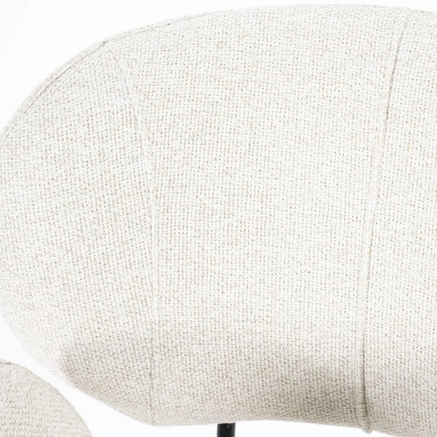 Draaibare Eetkamerstoel Rosalin - Beige - Loft24.nl