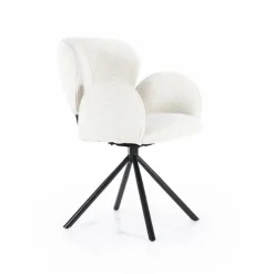Draaibare Eetkamerstoel Rosalin - Beige - Loft24.nl