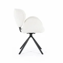 Draaibare Eetkamerstoel Rosalin - Beige - Loft24.nl
