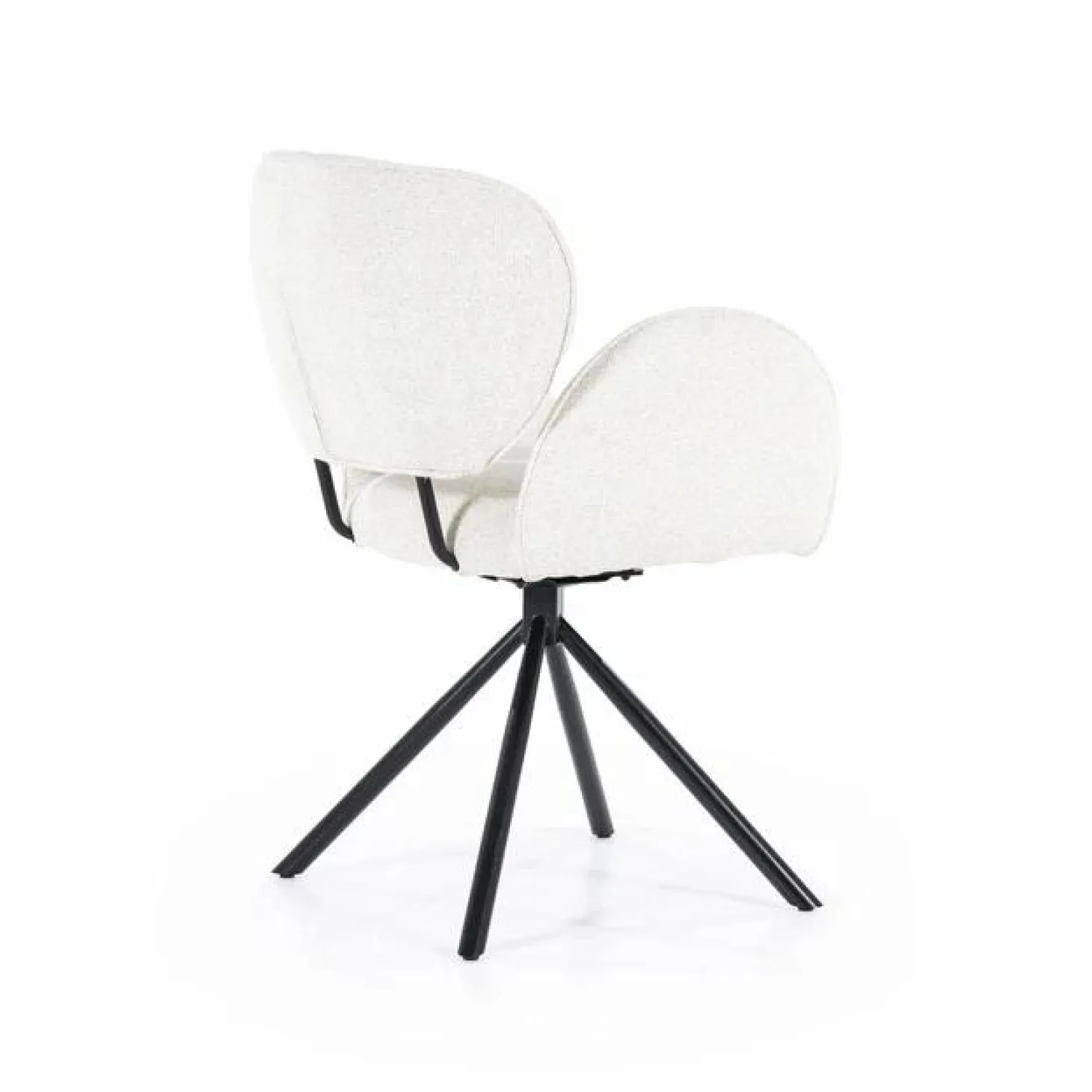 Draaibare Eetkamerstoel Rosalin - Beige - Loft24.nl