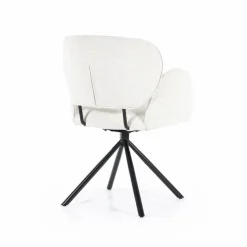 Draaibare Eetkamerstoel Rosalin - Beige - Loft24.nl