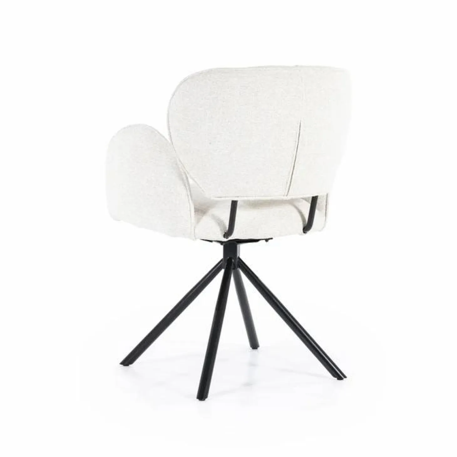 Draaibare Eetkamerstoel Rosalin - Beige - Loft24.nl