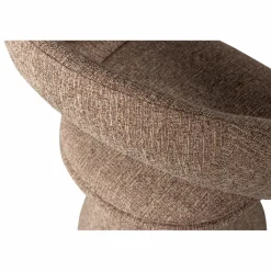 Draaibare Eetkamerstoel Winter Geweven stof - Naturel - Loft24.nl