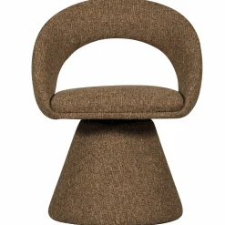 Draaibare Eetkamerstoel Winter Geweven stof - Zand - Loft24.nl