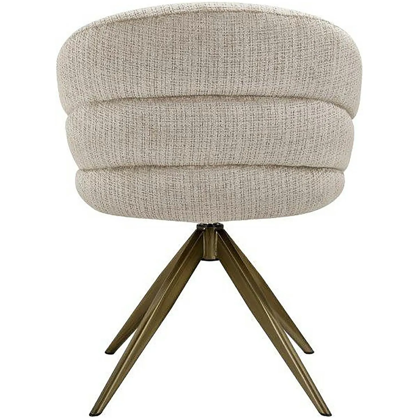 Draaibare Eetkamerstoel Zendaya Chenille - Loft24.nl