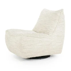 Draaibare Fauteuil Loys - Beige - Loft24.nl
