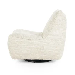 Draaibare Fauteuil Loys - Beige - Loft24.nl