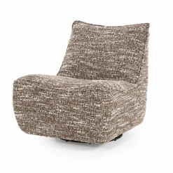 Draaibare Fauteuil Loys - Bruin - Loft24.nl