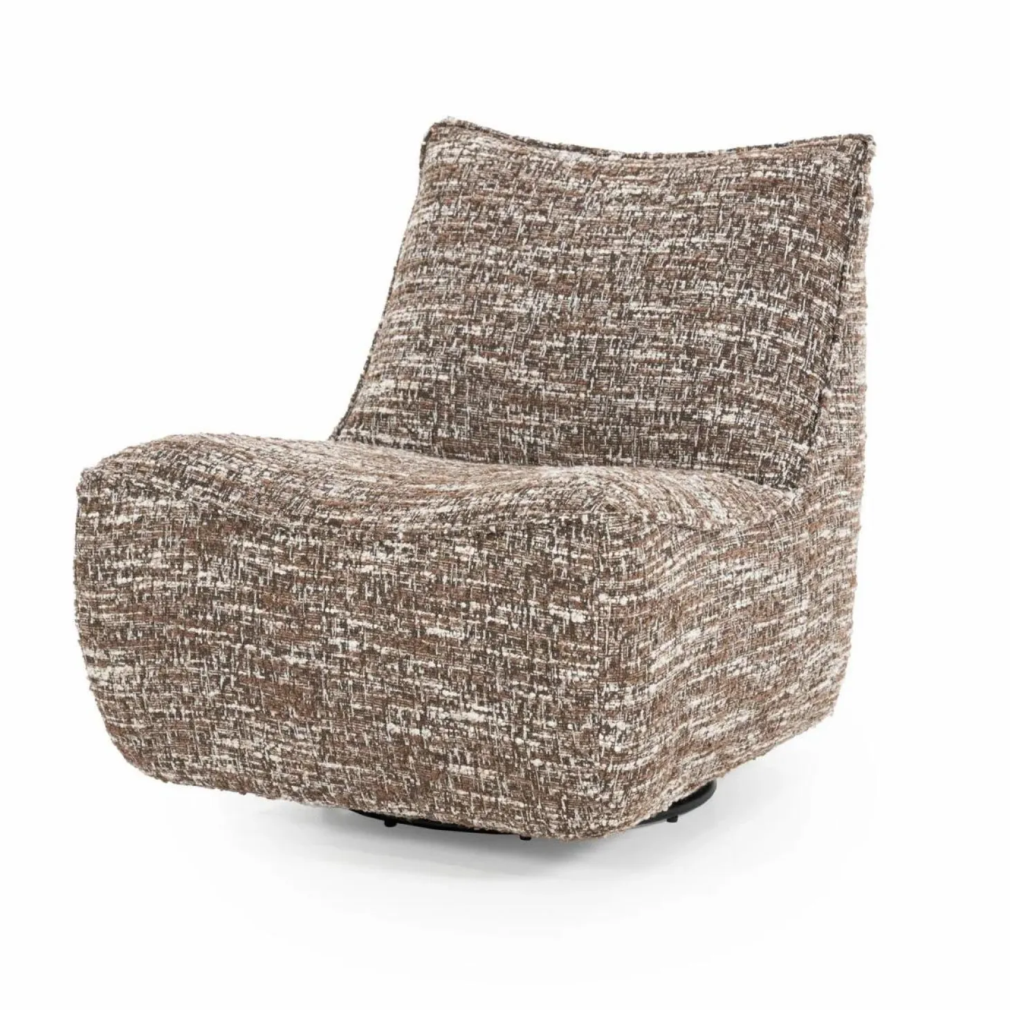 Draaibare Fauteuil Loys - Bruin - Loft24.nl