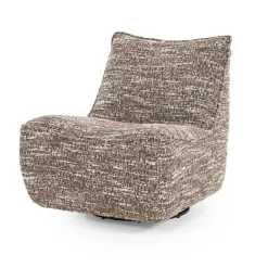 Draaibare Fauteuil Loys - Bruin - Loft24.nl