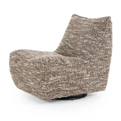 Draaibare Fauteuil Loys - Bruin - Loft24.nl