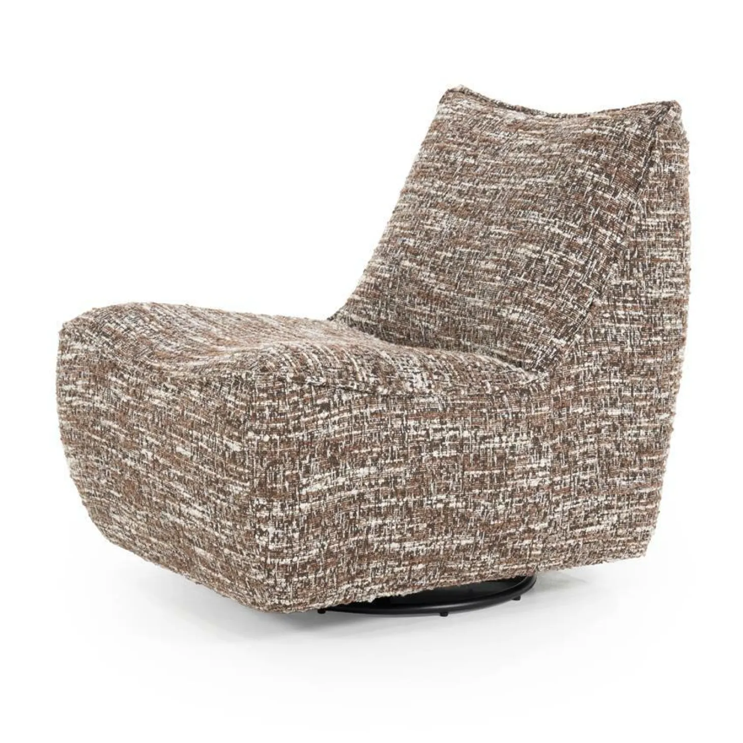Draaibare Fauteuil Loys - Bruin - Loft24.nl