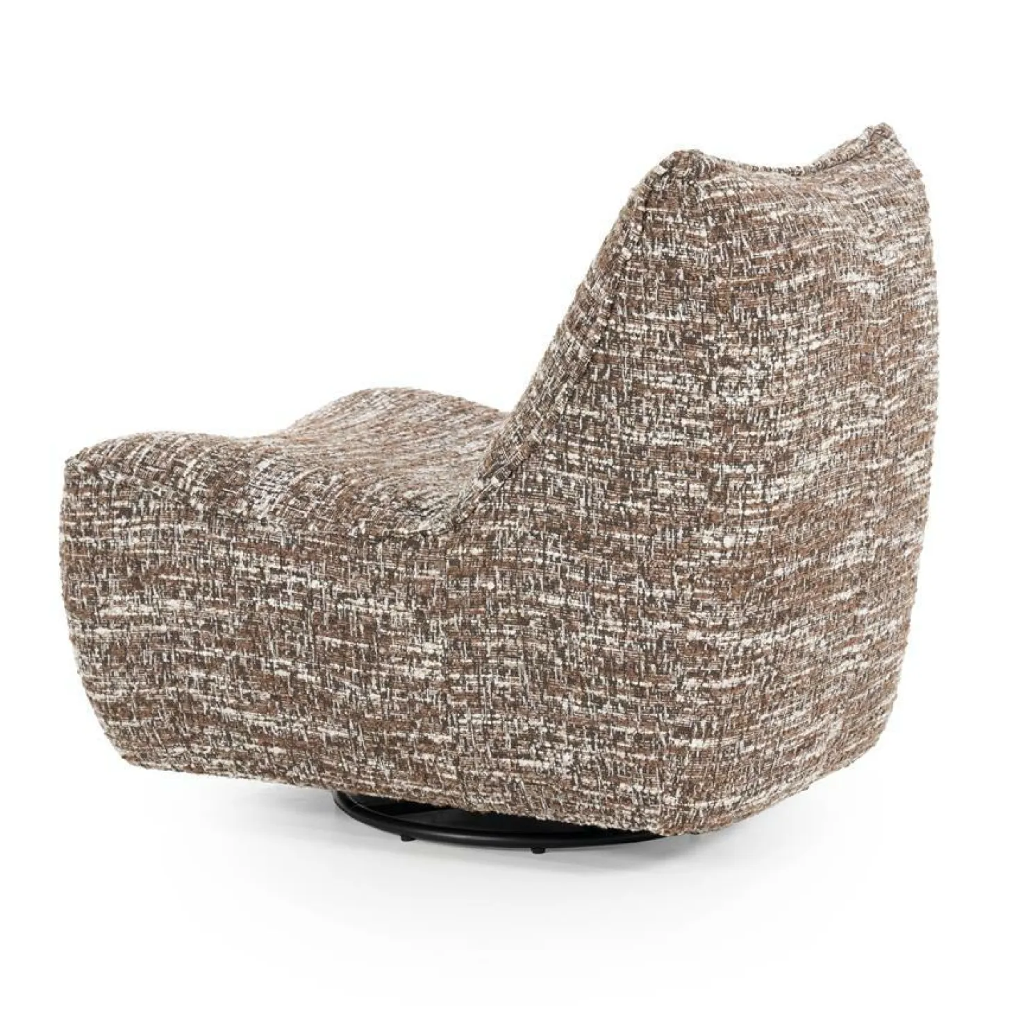 Draaibare Fauteuil Loys - Bruin - Loft24.nl