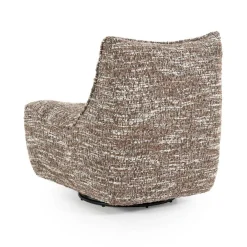Draaibare Fauteuil Loys - Bruin - Loft24.nl