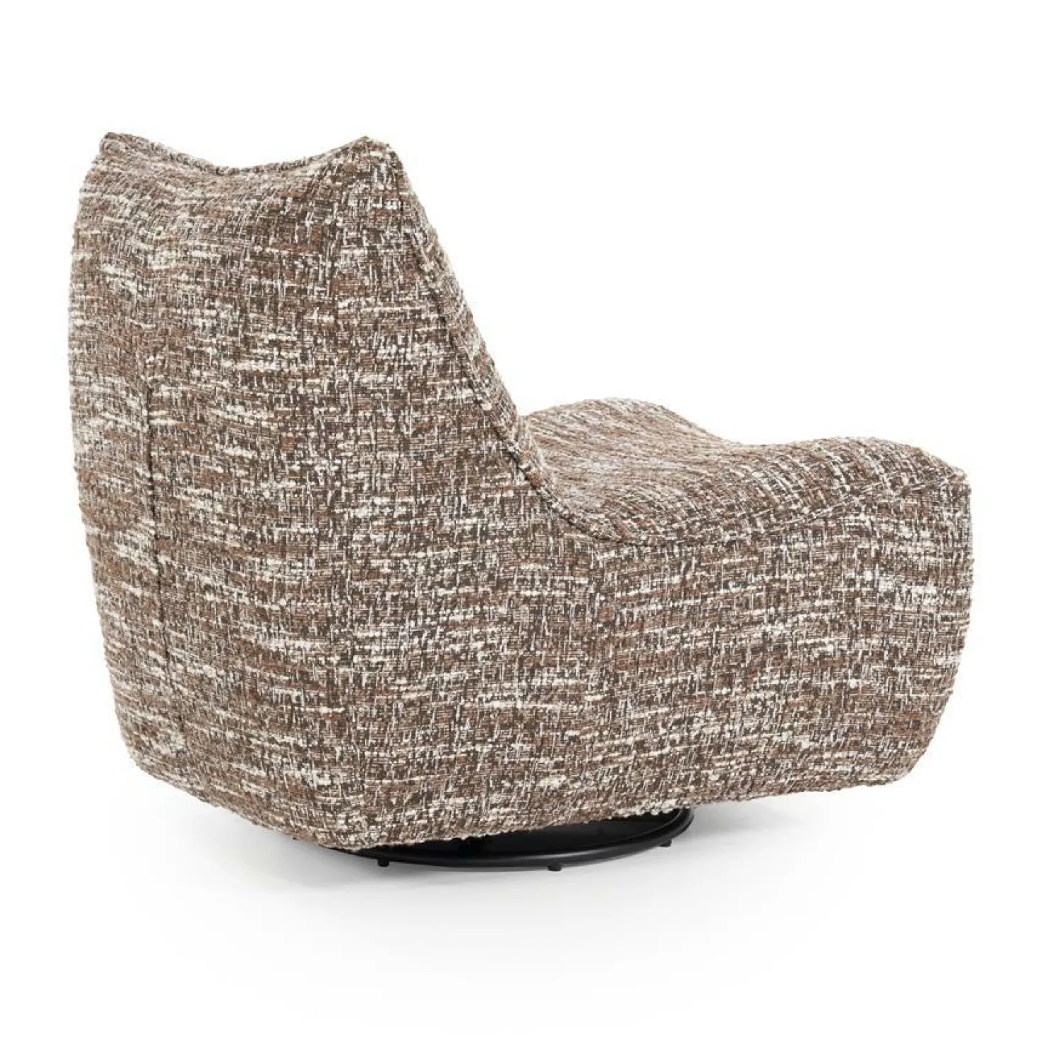 Draaibare Fauteuil Loys - Bruin - Loft24.nl