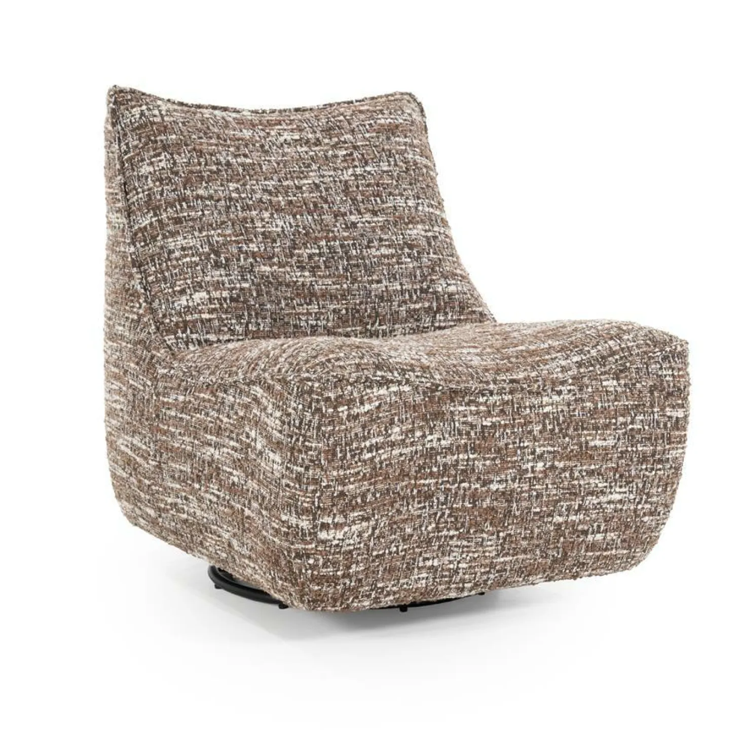 Draaibare Fauteuil Loys - Bruin - Loft24.nl