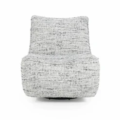 Draaibare Fauteuil Loys - Grijs - Loft24.nl