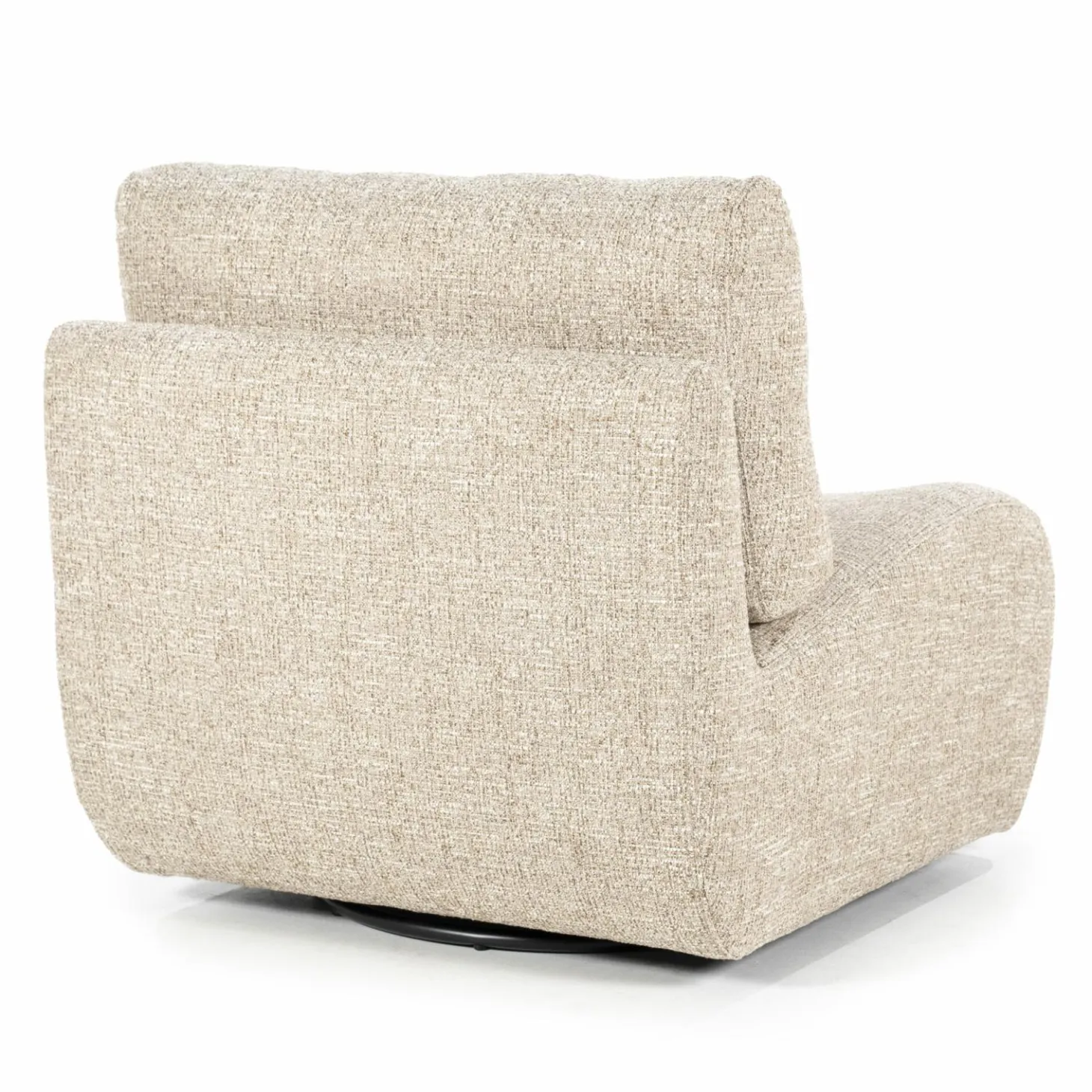 Draaibare Fauteuil Lucia - Taupe - Loft24.nl