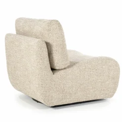 Draaibare Fauteuil Lucia - Taupe - Loft24.nl