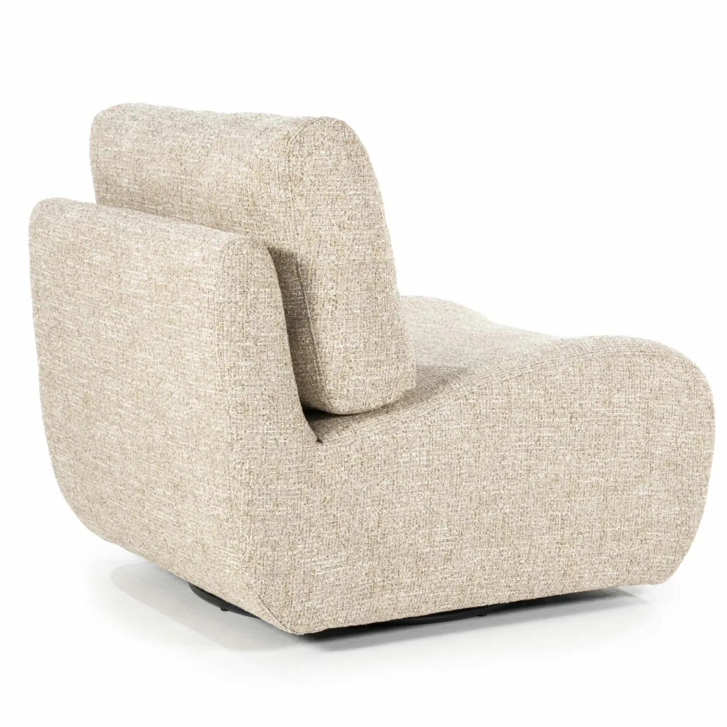 Draaibare Fauteuil Lucia - Taupe - Loft24.nl