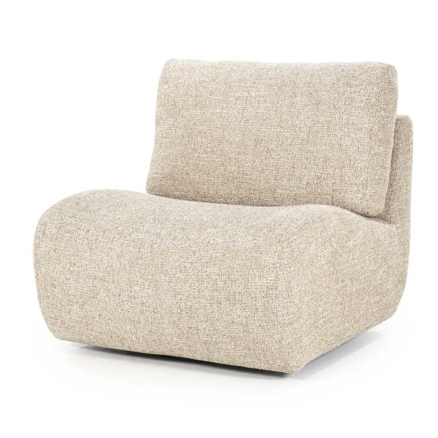 Draaibare Fauteuil Lucia - Taupe - Loft24.nl
