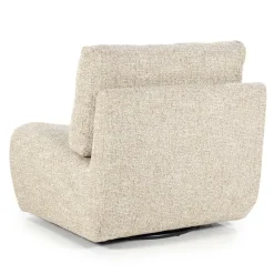 Draaibare Fauteuil Lucia - Taupe - Loft24.nl