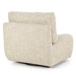 Draaibare Fauteuil Lucia - Taupe - Loft24.nl