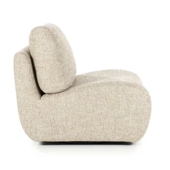 Draaibare Fauteuil Lucia - Taupe - Loft24.nl