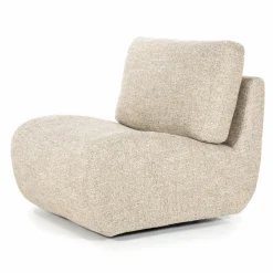 Draaibare Fauteuil Lucia - Taupe - Loft24.nl