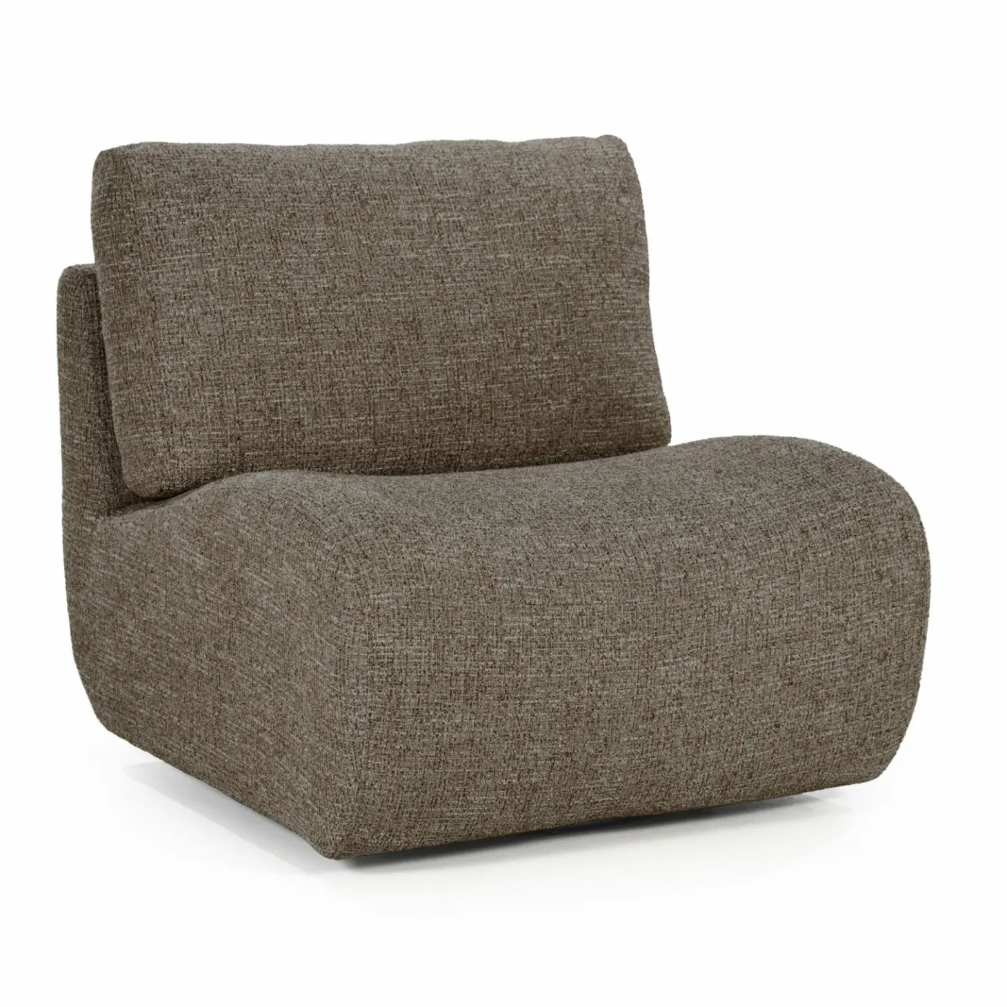 Draaibare Fauteuil Lucia - Bruin - Loft24.nl