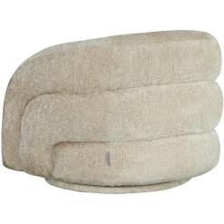 Draaifauteuil Arcus Chenille - Beige - Loft24.nl