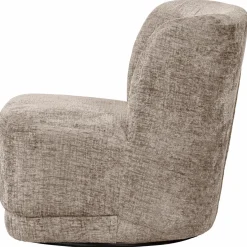 Draaifauteuil Atty Structure Velvet - Zand - Loft24.nl
