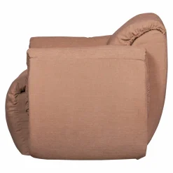 Draaifauteuil BAGGY Gewoven Chinille - Oud Roze - Loft24.nl