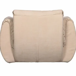 Draaifauteuil BAGGY Gewoven Chinille - Zand - Loft24.nl