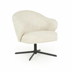 Draaifauteuil Connor - Beige - Loft24.nl